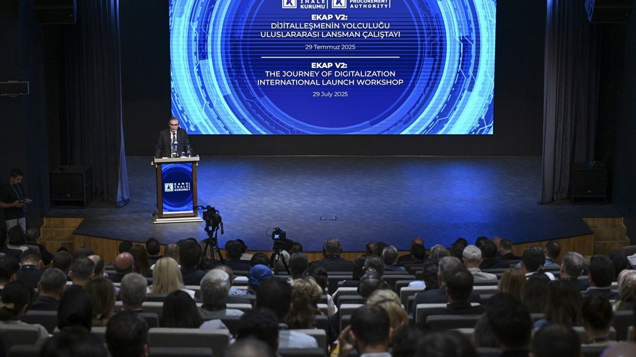 Elektronik Kamu Alımları Platformu'nun Yeni Versiyonu Tanıtıldı