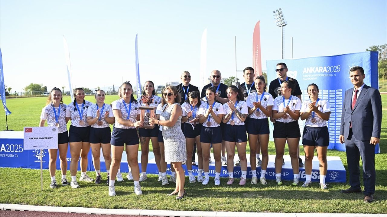 EUSA 7'li Ragbi Şampiyonası Ankara'da Başarıyla Tamamlandı