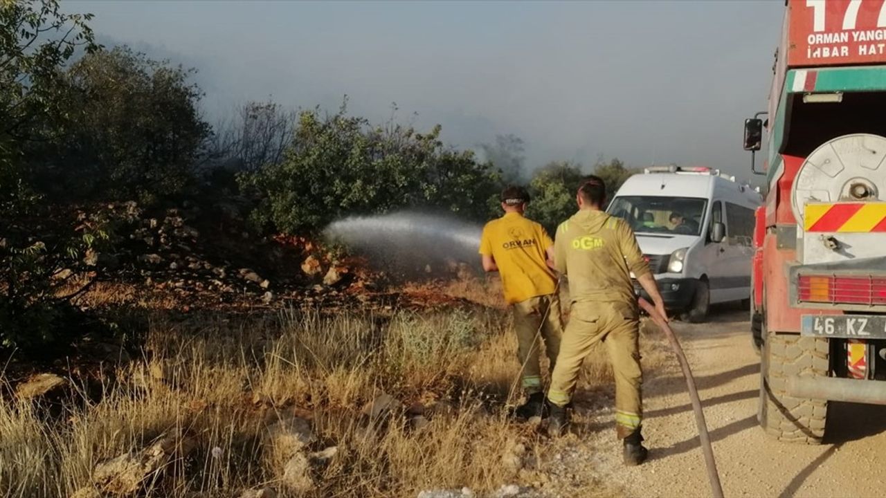 Gaziantep'te Orman Yangınına Müdahale Başlatıldı