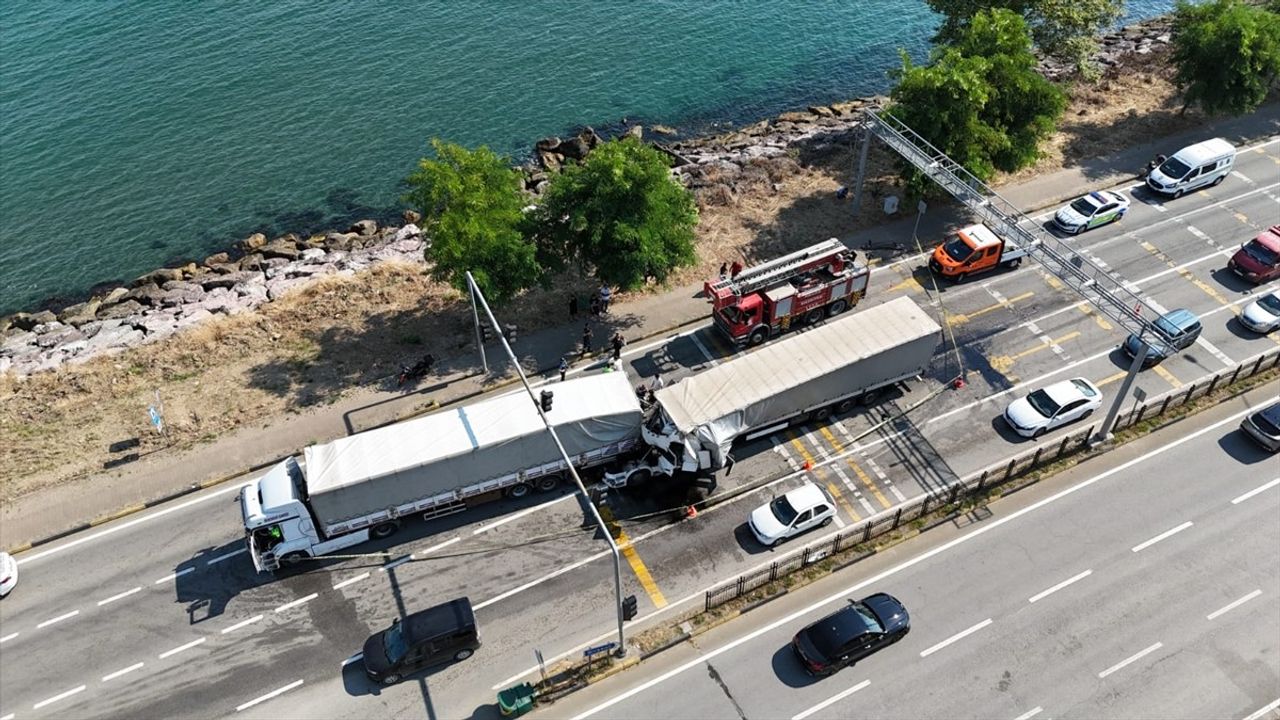 Giresun'da Zincirleme Trafik Kazası: Bir Kişi Hayatını Kaybetti