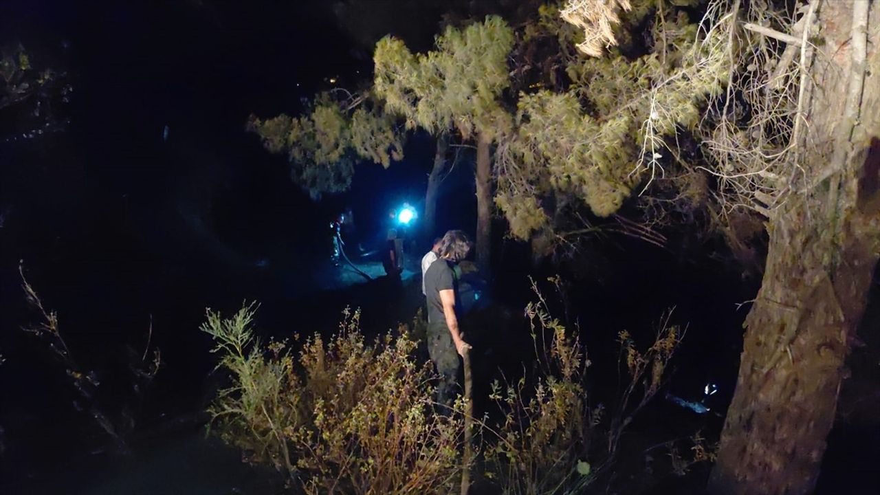 Hatay'da örtü yangını kontrol altına alındı