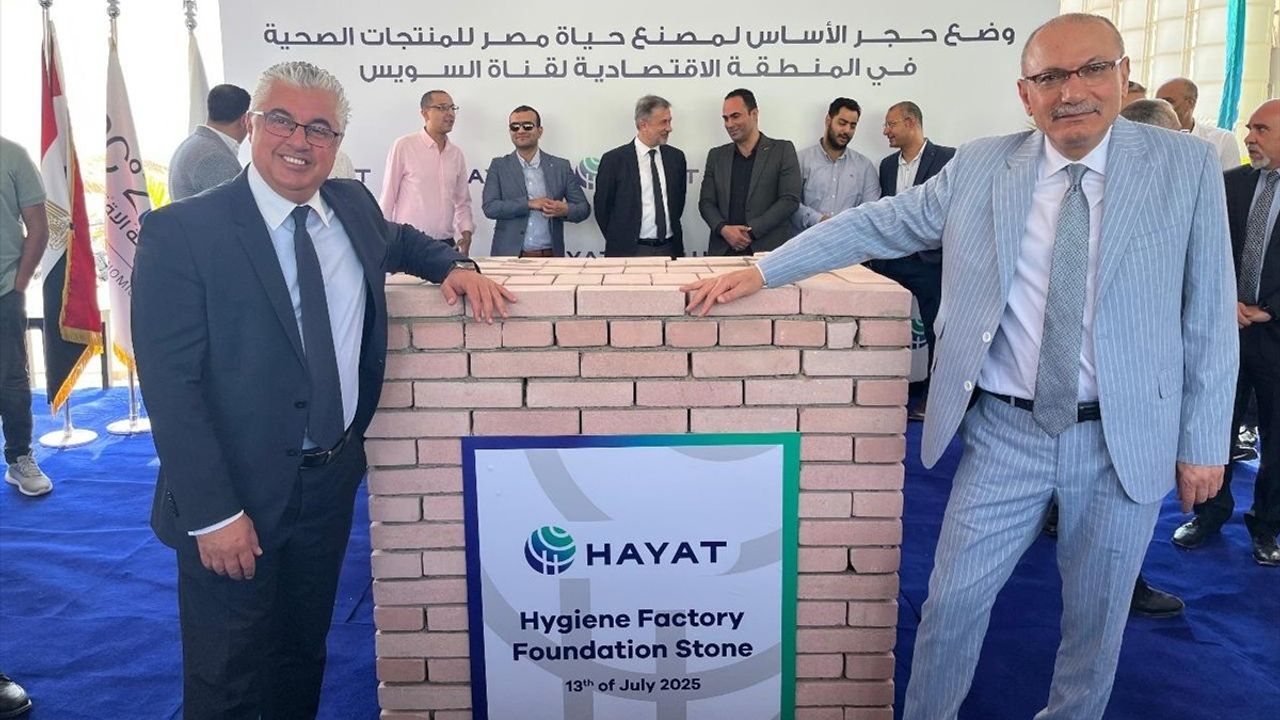 Hayat Kimya, Mısır'da Yeni Fabrika Kurdu