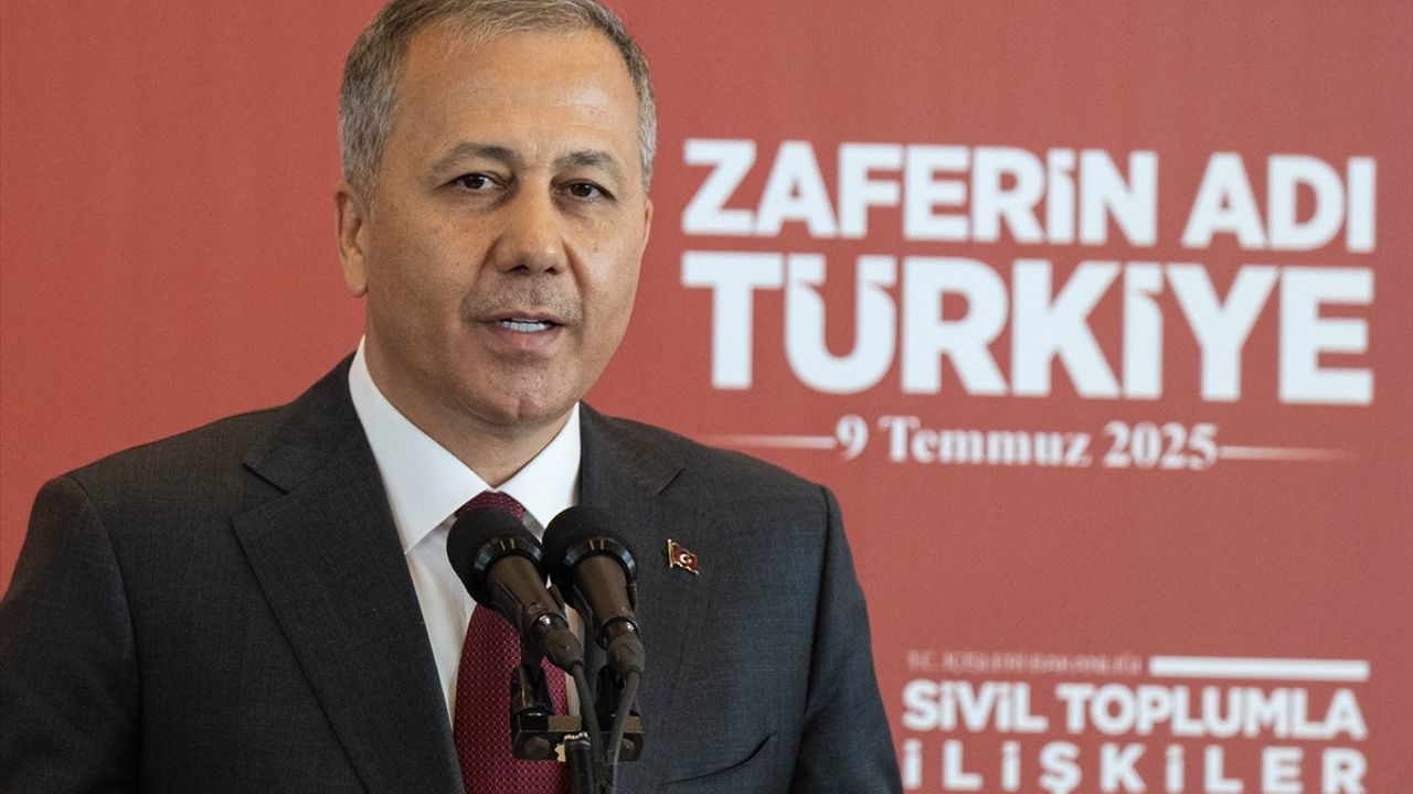 İçişleri Bakanı Yerlikaya: 'Bu Vatanın Fedaileri 86 Milyondur'