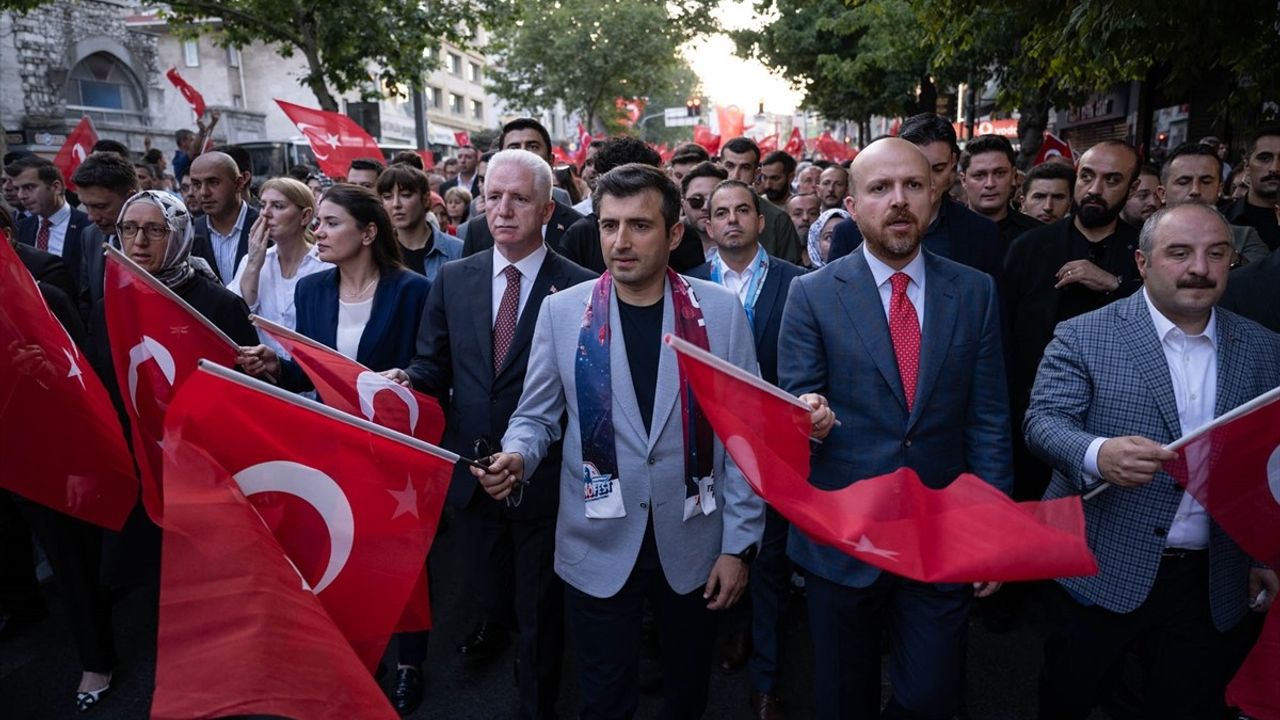 İstanbul'da 15 Temmuz Demokrasi ve Milli Birlik Günü Töreni