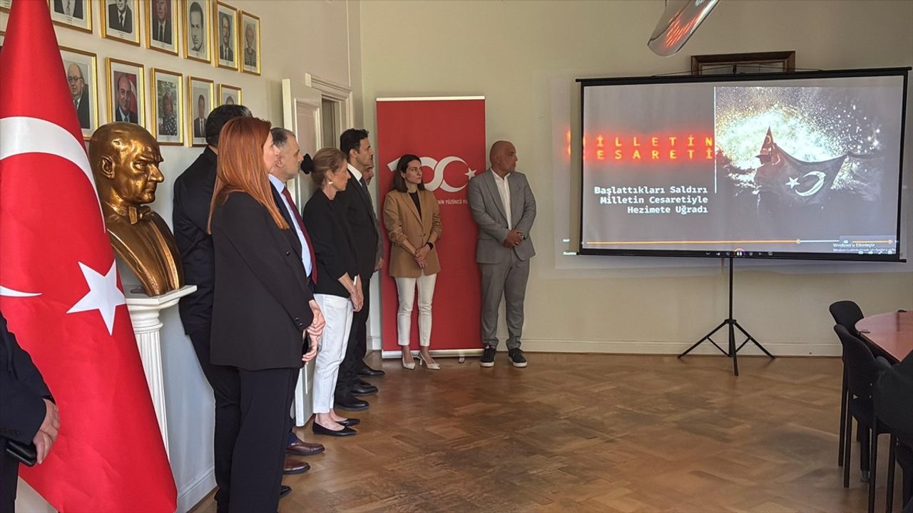 İsveç'te 15 Temmuz Demokrasi ve Milli Birlik Günü Etkinliği