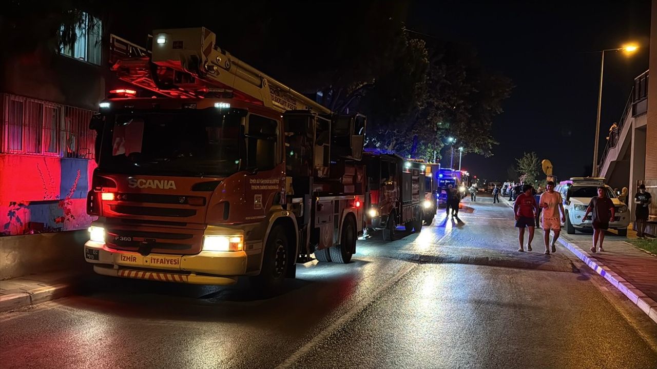 İzmir'deki Özel Bakım Merkezinde Yangın: 12 Engelinin Sağlığı Tehlikede Değil