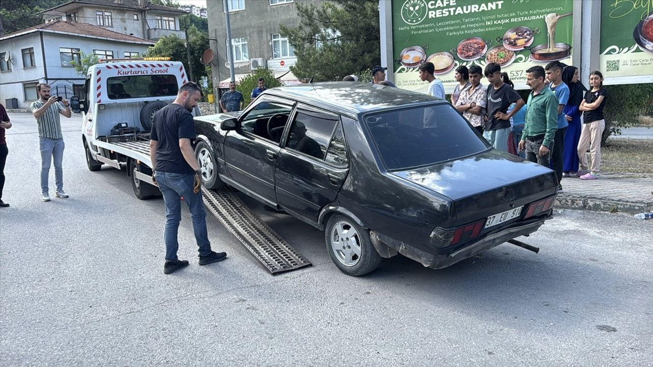 Karabük'te Ehliyetsiz Sürücü Kaçarken Tutuklandı