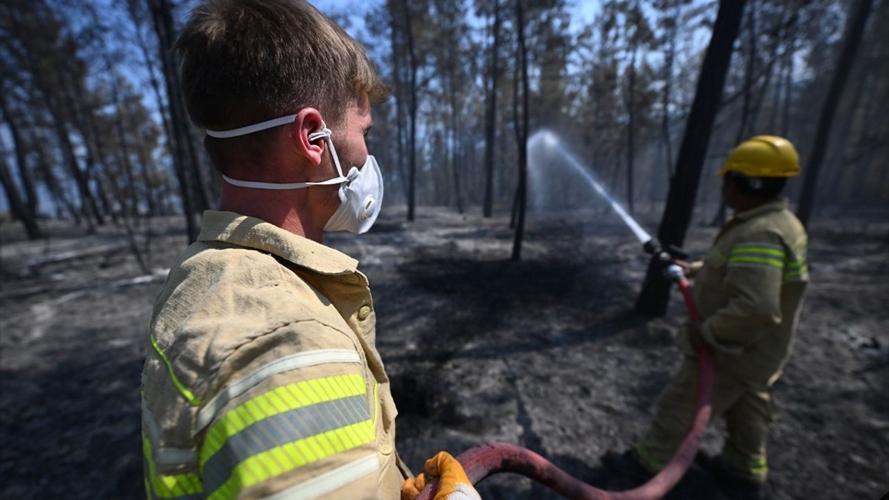 Karabük'teki Orman Kahramanları 6 Gündür Yangınla Mücadele Ediyor