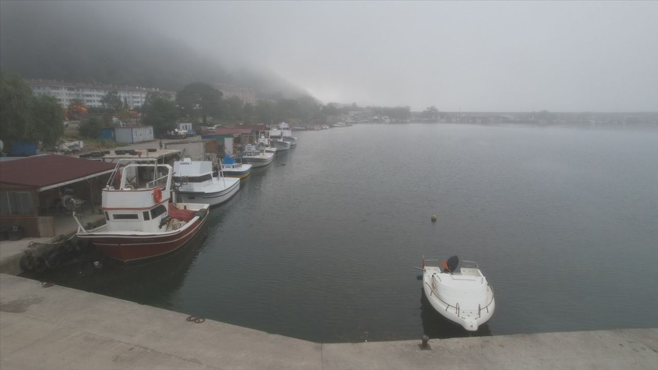 Kastamonu'da Sis Manzarası Dronla Görüntülendi