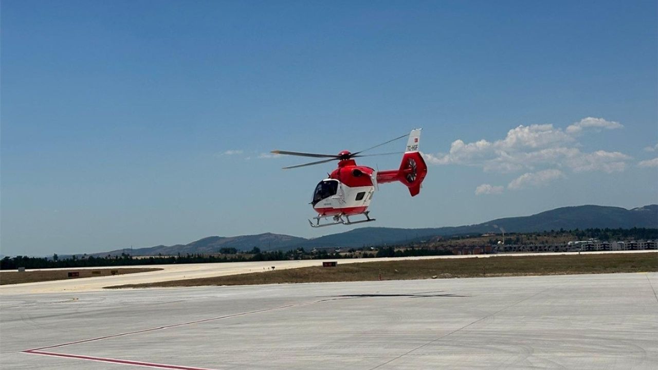 Kastamonu'da Trafik Kazası: Ambulans Helikopter Yaralıyı Ankara'ya Ulaşım Sağladı