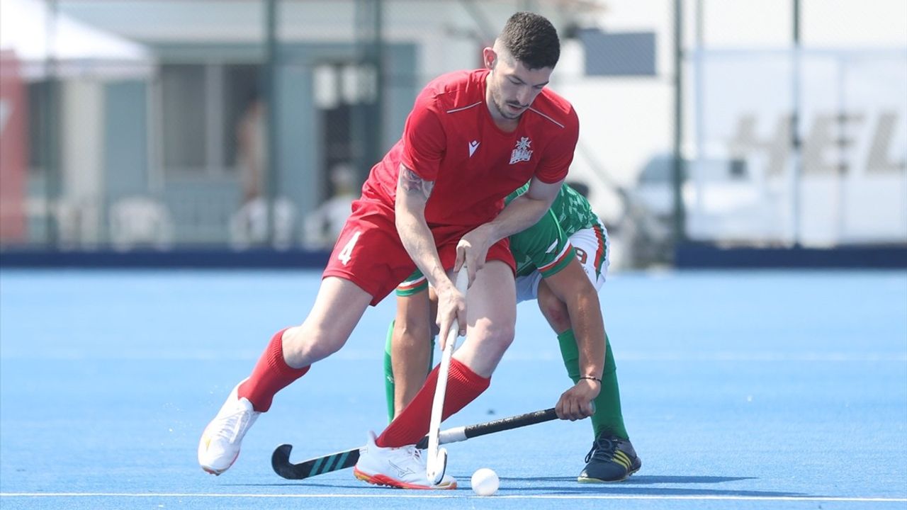 Kırklareli'de Açık Alan Hokeyi Erkekler Avrupa Şampiyonası Devam Ediyor