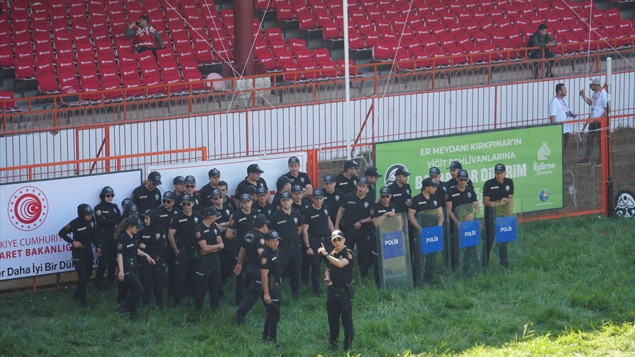 Kırkpınar Yağlı Güreşleri'nde Güvenlik Önlemleri
