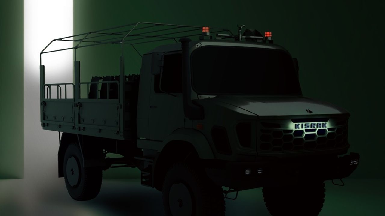 KISRAK 4x4 Taktik Tekerlekli Araç IDEF 2025'te Tanıtılacak