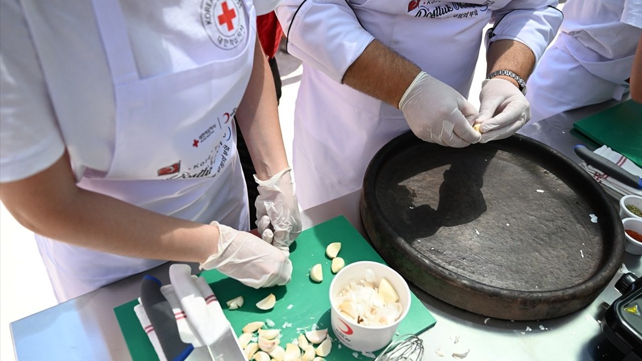 Kore-Türkiye Dostluk Mutfağı Etkinliği Kahramanmaraş'ta Gerçekleşti