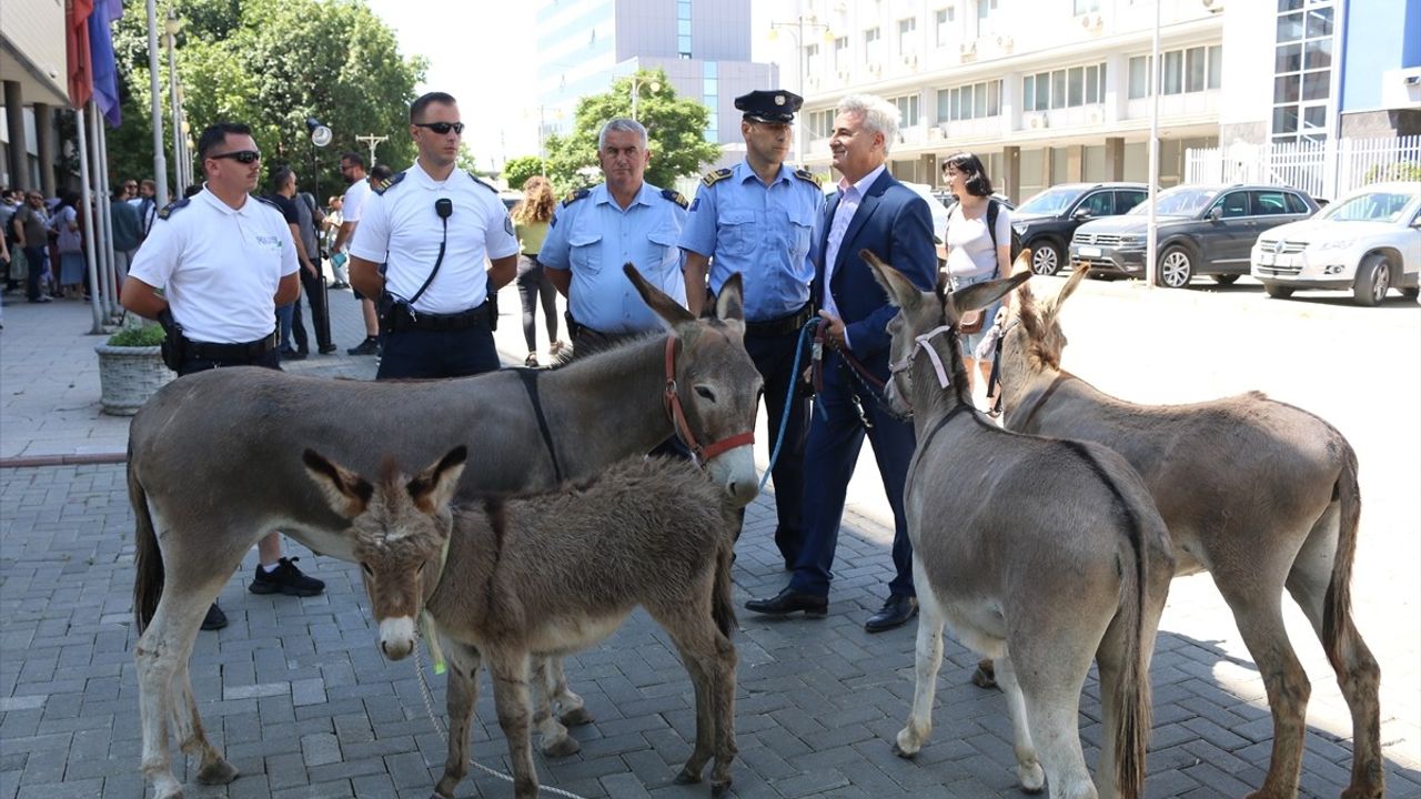 Kosova Meclisindeki Başkan Seçim Sorunu Protesto Edildi