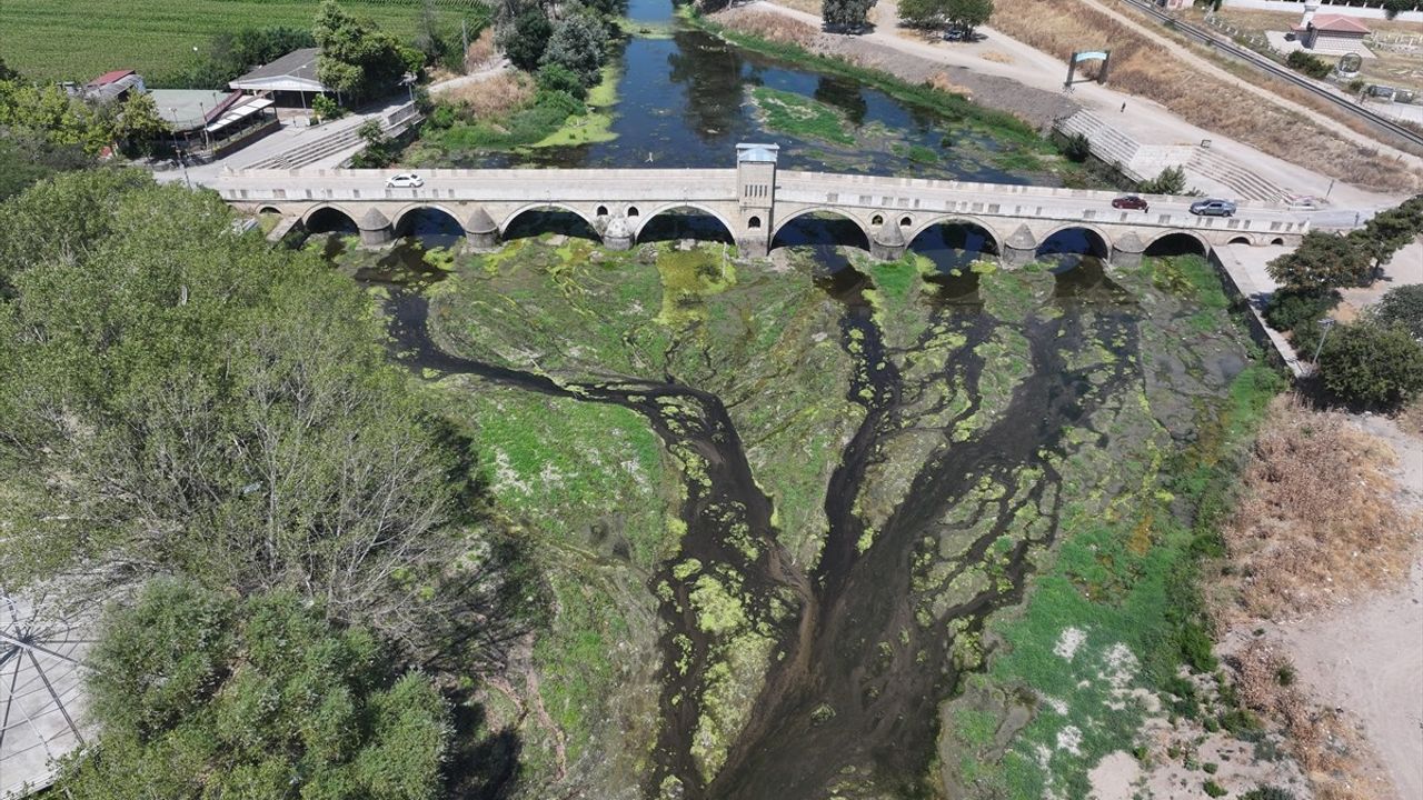 Kuraklık Tunca Nehri'ni Etkiliyor