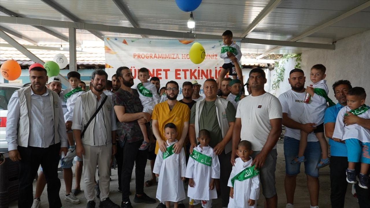 Kuzey Makedonya'da Avrupa Yetim Eli Tarafından Sünnet Organizasyonu