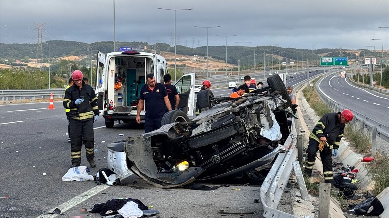 Kuzey Marmara Otoyolu'nda Feci Kaza: Bir Ölü, Dört Yaralı