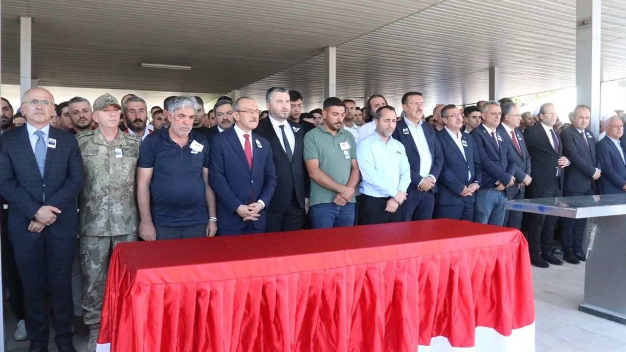 Malatya'da Şehit Piyade Teğmen Furkan Sert'e Veda Töreni