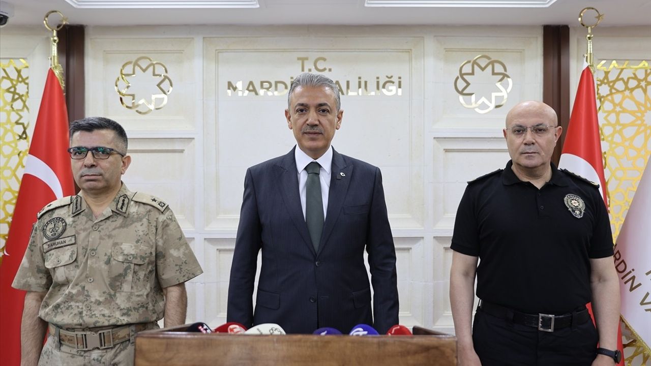Mardin'de Asayiş ve Güvenlik Değerlendirme Toplantısı