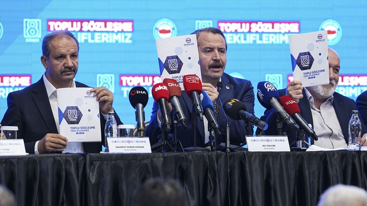 Memur-Sen 8. Dönem Toplu Sözleşme Taleplerini Duyurdu