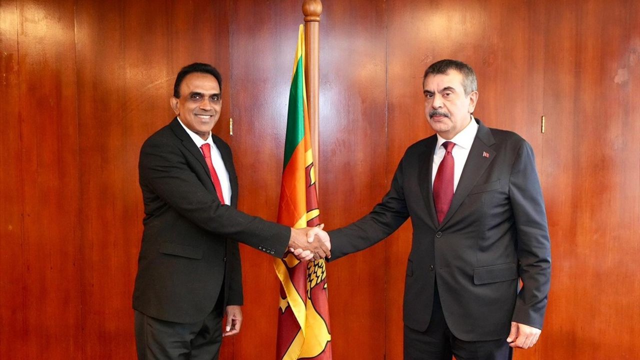 Milli Eğitim Bakanı Tekin, Sri Lanka'da Eğitim ve İşbirliği Temasları Gerçekleştirdi