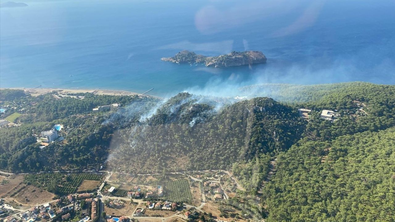 Muğla'da Orman Yangınına Müdahale