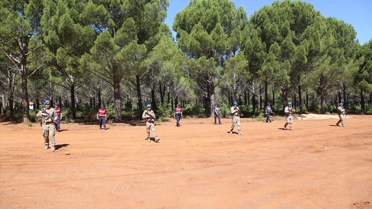 Muğla'da Orman Yangınlarına Karşı Jandarma Teyakkuzu