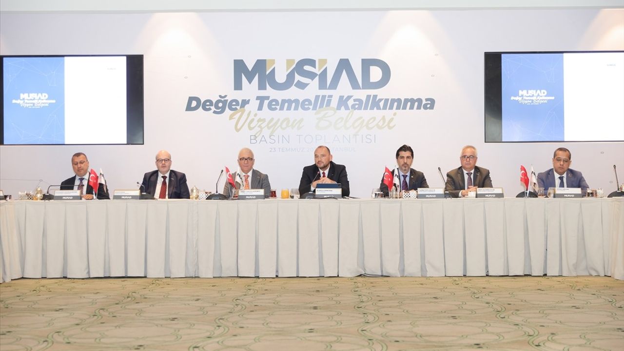 MÜSİAD'dan Değer Temelli Kalkınma Vizyon Belgesi Tanıtımı