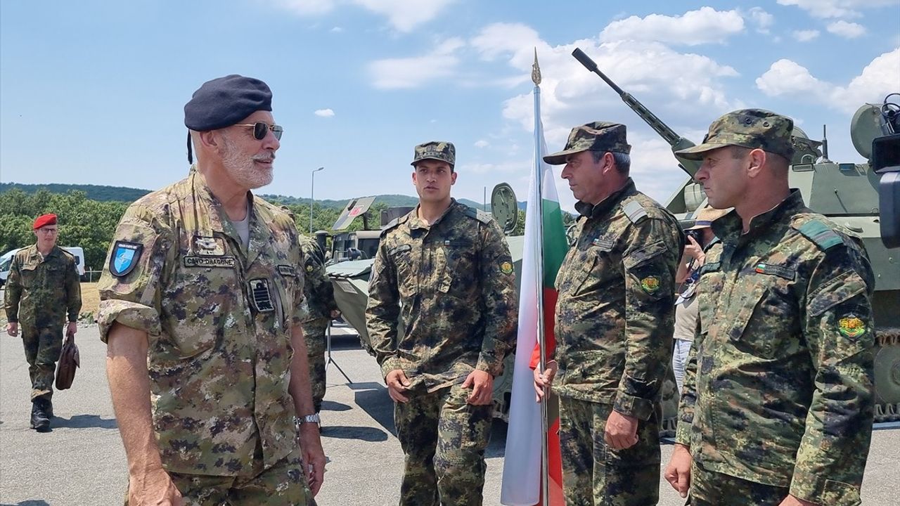 NATO Askeri Komite Başkanı Dragone'dan Bulgaristan Ziyareti