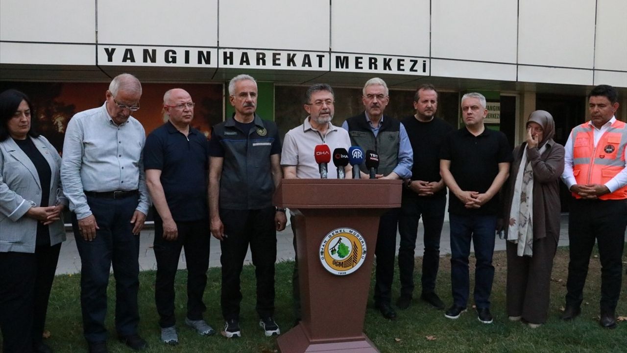 ORMAN YANGINLARIYLA MÜCADELEDE 84 OLAY