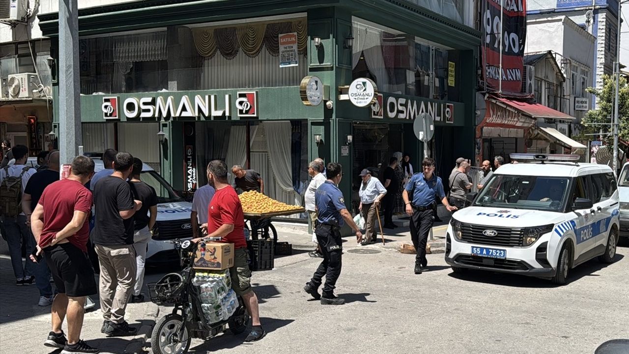 Samsun'da Polise Mukavemetten 5 Gözaltı
