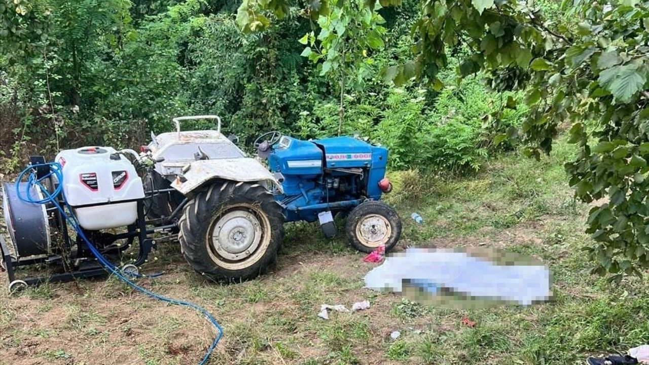 Samsun'da Traktör Devrilmesi Fataliteyle Sonuçlandı