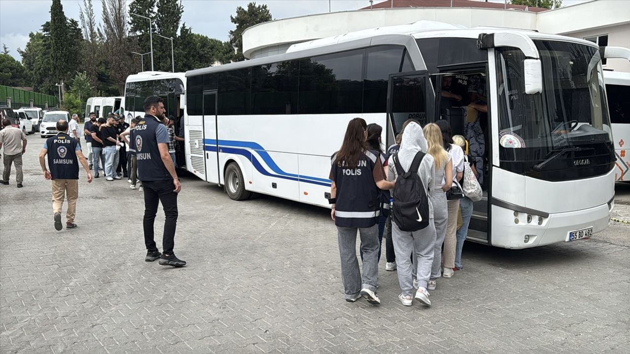 Samsun'daki Yasa Dışı Bahis Operasyonunda 19 Kişi Tutuklandı