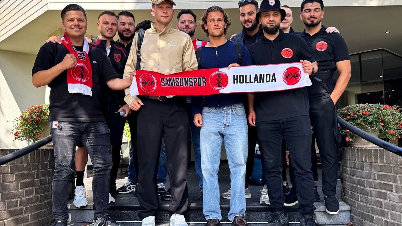 Samsunspor Hollanda Kampına Başladı