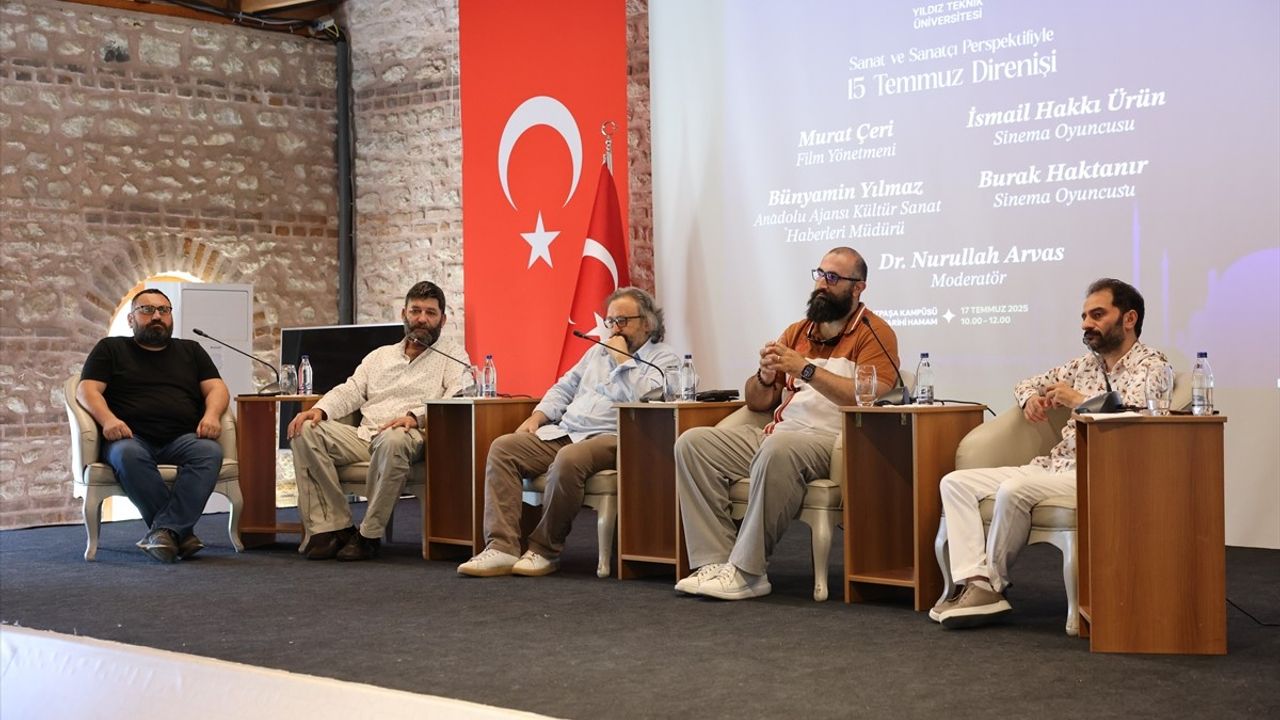 Sanatla Anlatılan 15 Temmuz Direnişi Yıldız Teknik Üniversitesi'nde