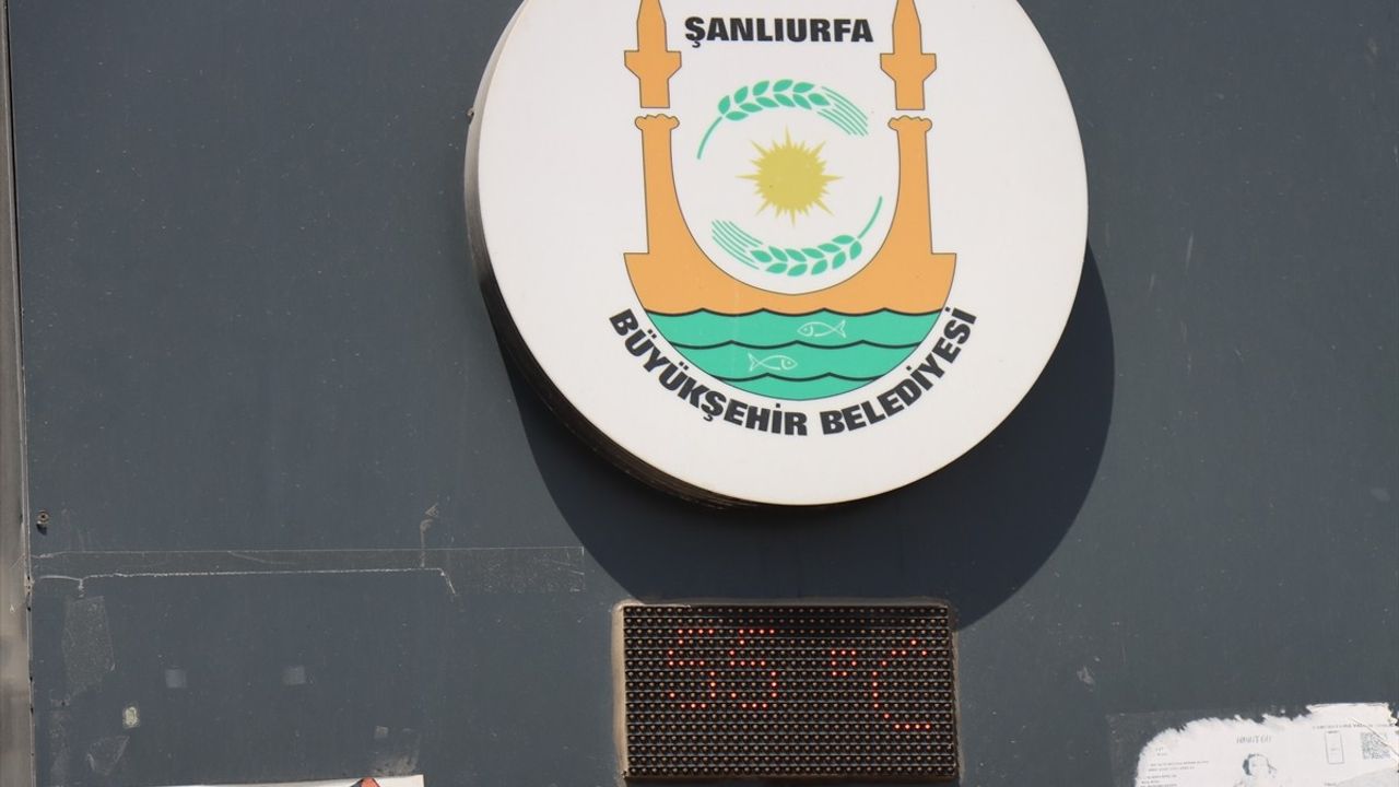 Şanlıurfa'da Sıcaklık 55 Dereceyi Buldu
