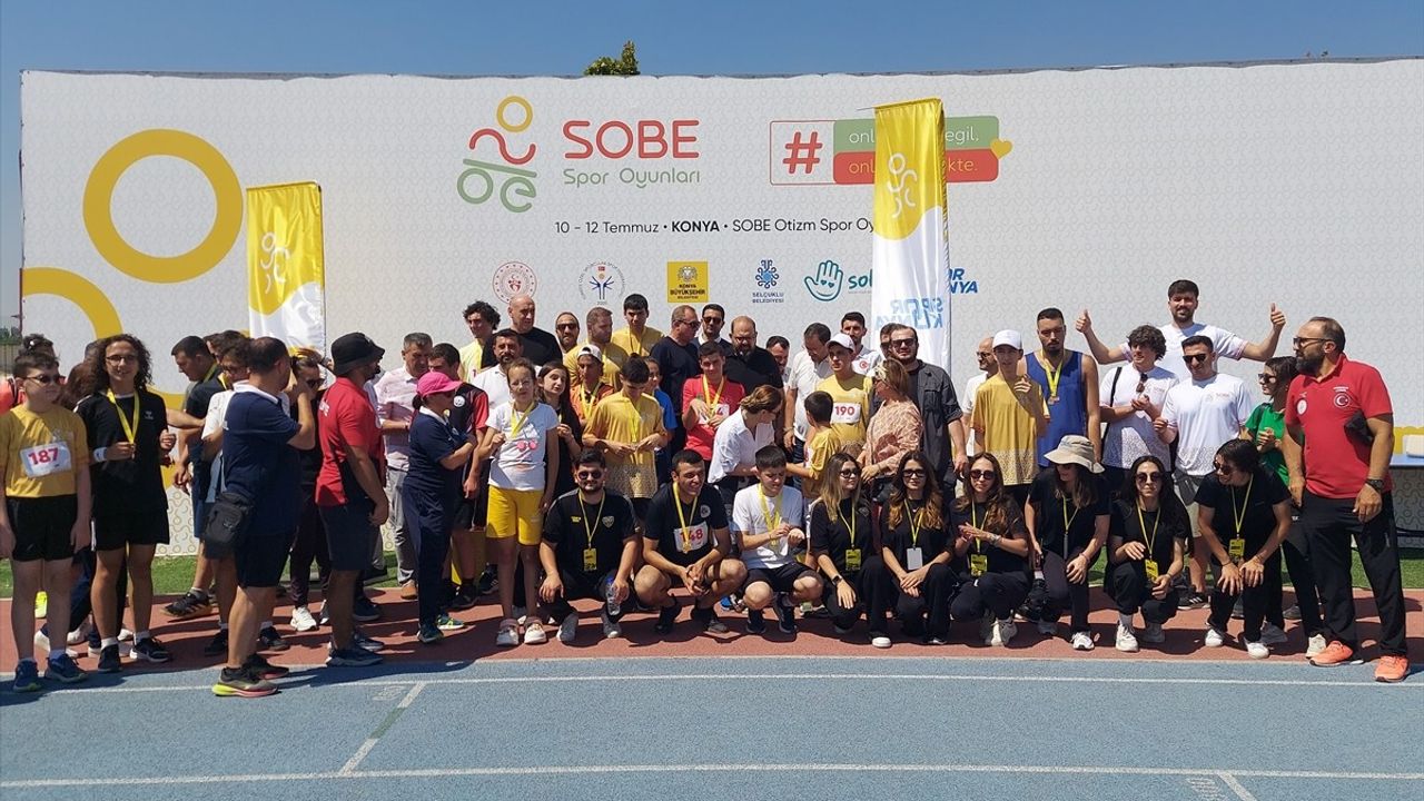 SOBE Otizm Spor Oyunları Konya'da Başarıyla Tamamlandı