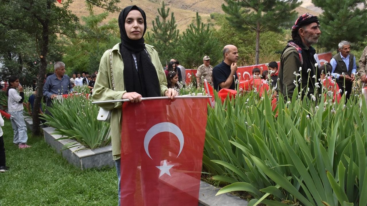 Sündüz Yaylası'nda 24 Şehit İçin Anma Töreni Düzenlendi