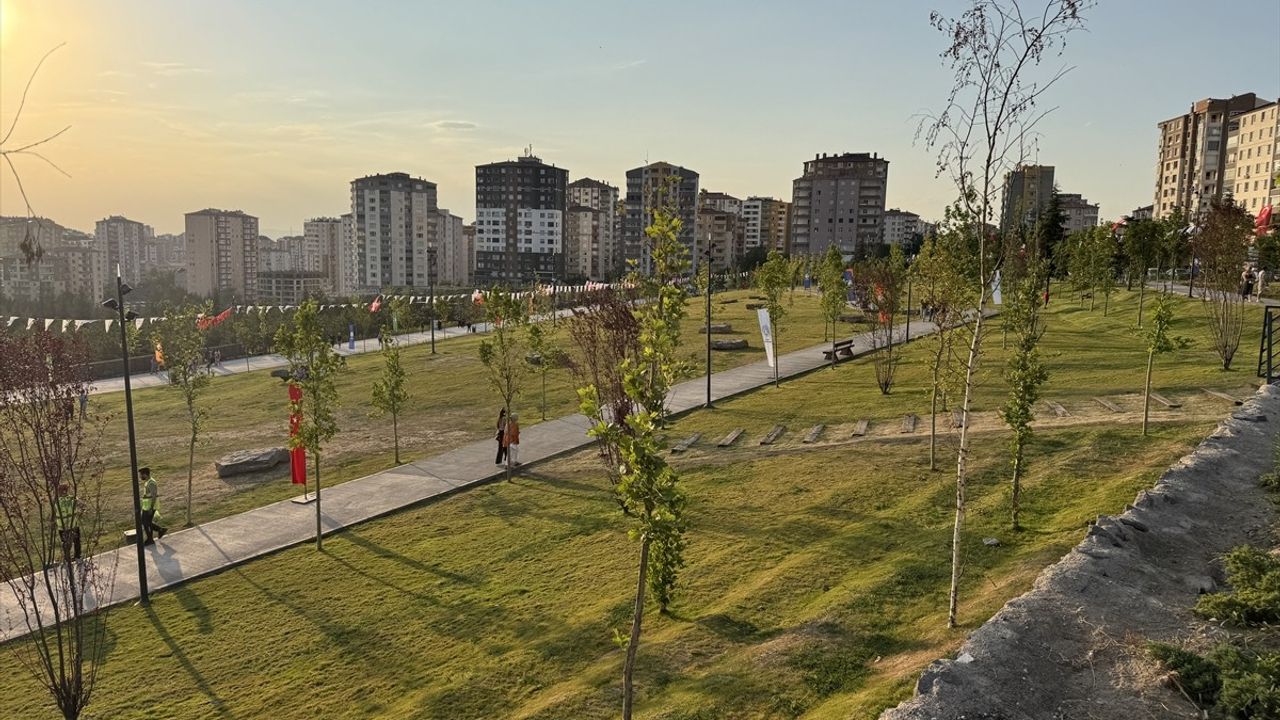Talas Millet Bahçesi Törenle Hizmete Açıldı