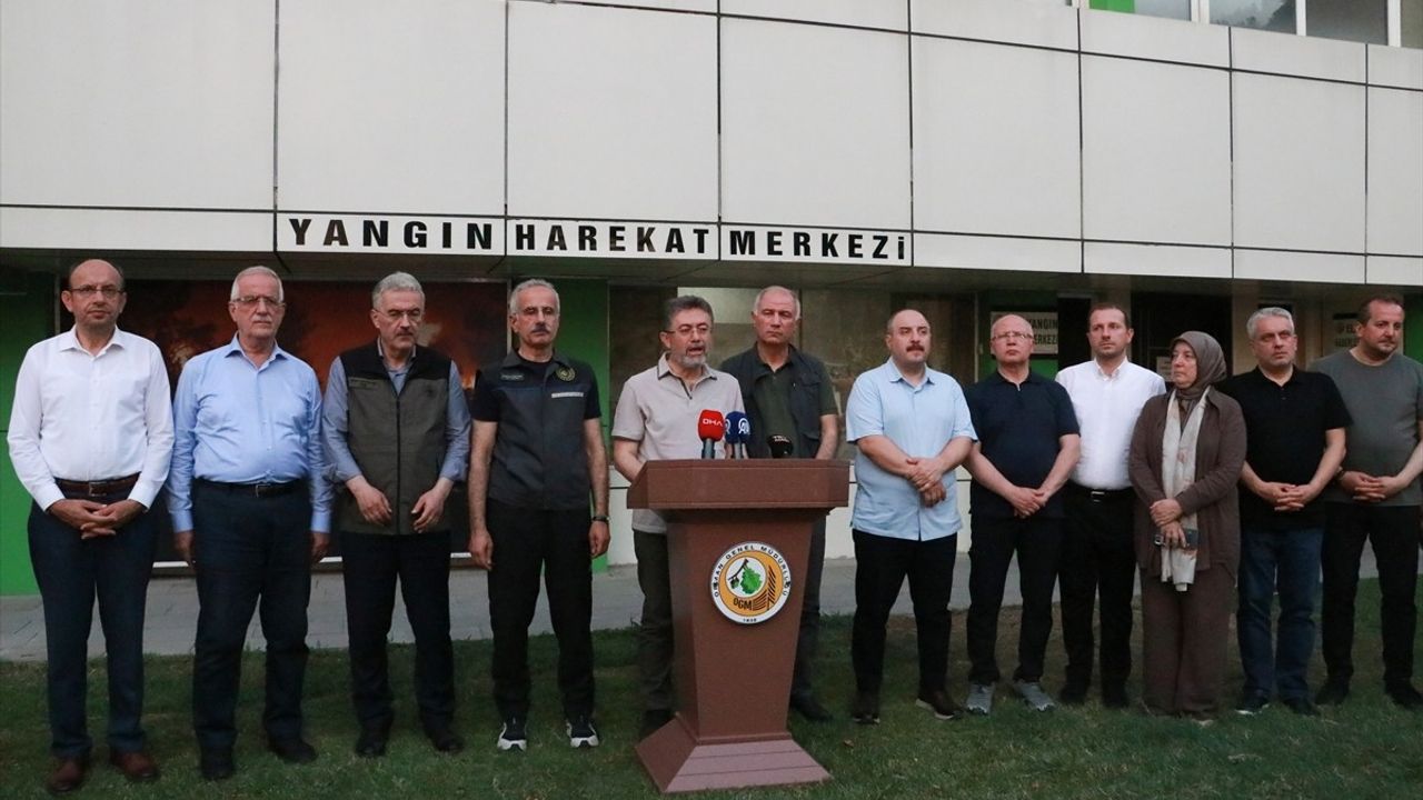 Tarım ve Orman Bakanı Yumaklı'nın Orman Yangınları Hakkındaki Açıklamaları