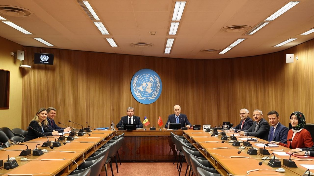 TBMM Başkanı Kurtulmuş, Moldova Parlamento Başkanı Grosu ile Cenevre'de Görüşme Gerçekleştirdi