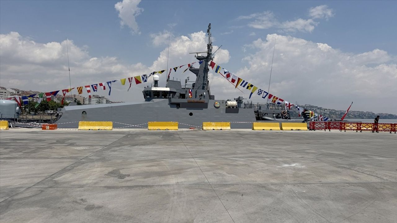TCG Tekirdağ Gemisi Tekirdağ'da Ziyarete Açıldı