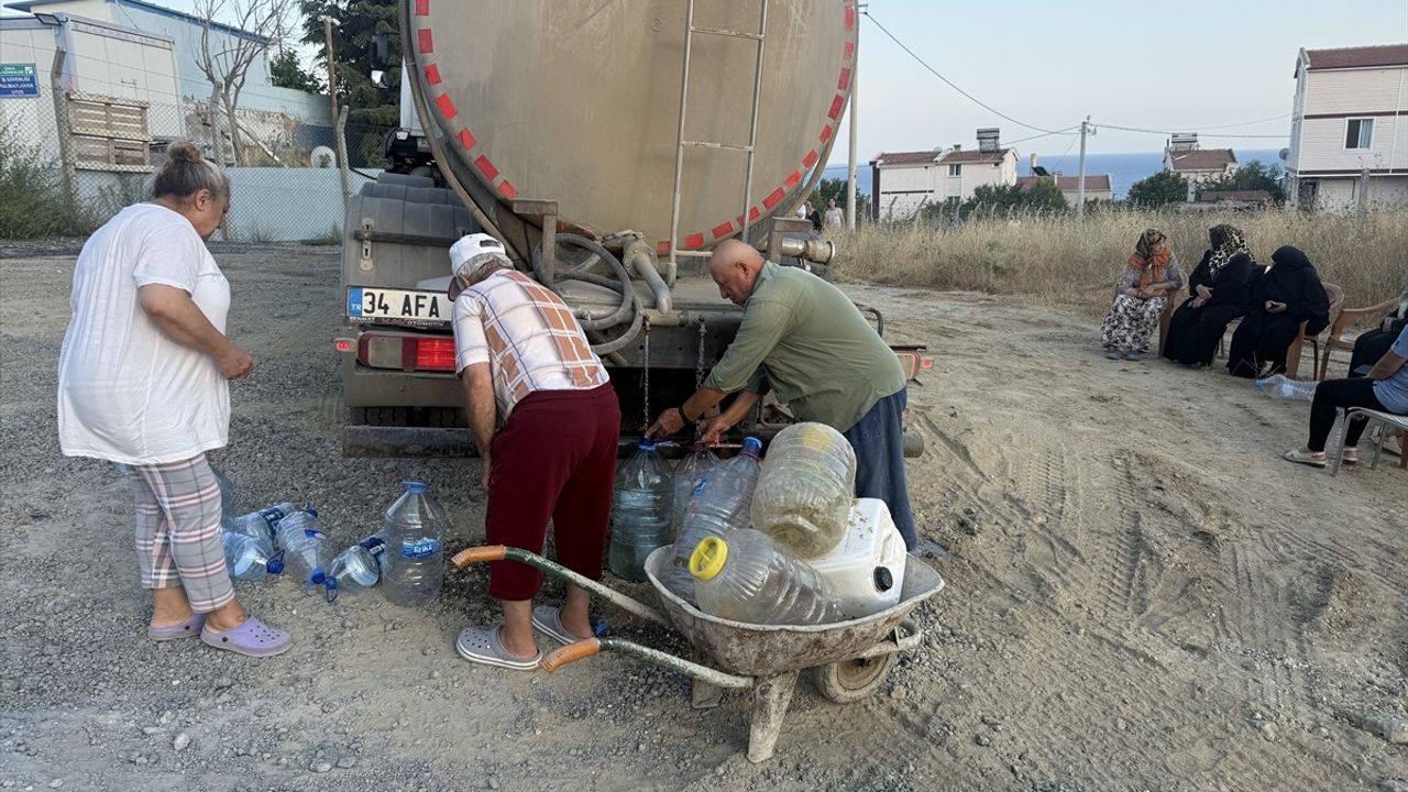 Tekirdağ'da Su Kesintileri Vatandaşları Zora Sokuyor