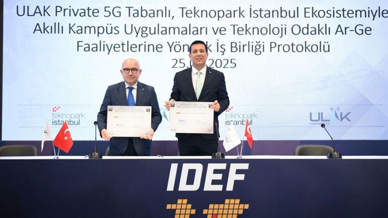 Teknopark İstanbul ve ULAK'tan Yerli 5G İş Birliği
