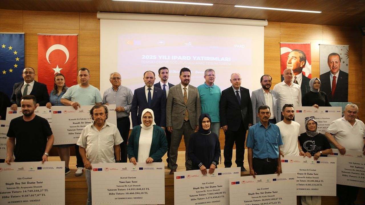 TKDK Başkanı Antalyalı, Denizli'deki Yatırımları Tanıttı