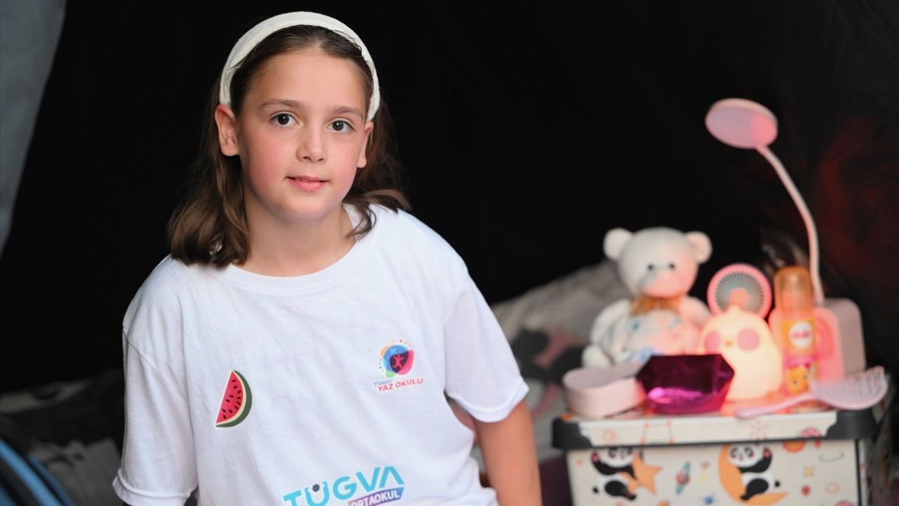 TÜGVA Düzce'de Yaz Okulu ve Doğa Kampı Düzenledi