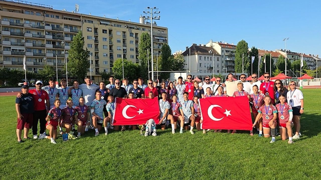 Türkiye 18 Yaş Altı Kadın Ragbi Takımı Avrupa Şampiyonu