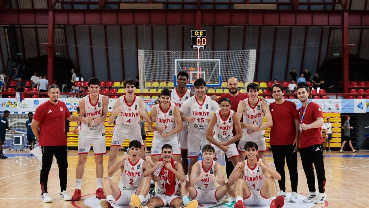 Türkiye Genç Erkek Basketbol Takımı EYOF 2025'te Finale Yükseldi