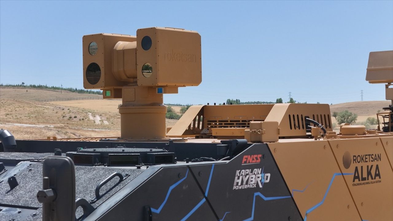 Türkiye'nin Lazer Silahı ALKA, Hibrit KAPLAN ile Buluşuyor